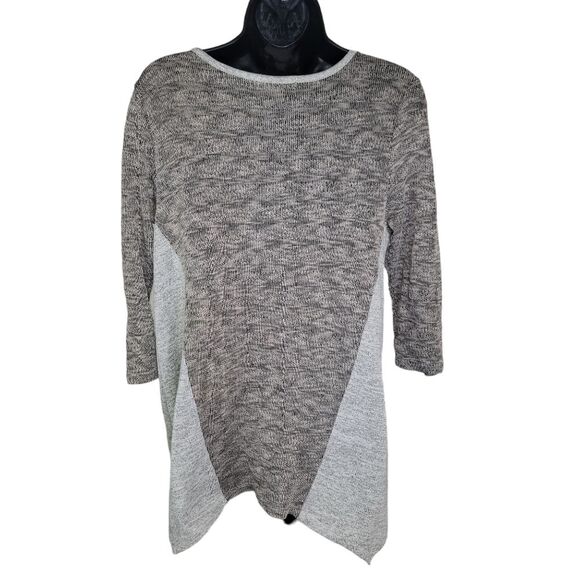 Unity World Wear knit Bohemian Shark bite hem Top Medium - Picture 2 of 8